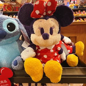 上海迪士尼新品米妮毛绒玩具公仔玩偶