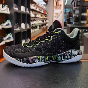 安踏要疯5代2020秋季新款球鞋战靴网面耐磨篮球鞋112031605-1-2-4