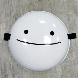 我的世界dream梦幻面具卡通梦想笑脸面具儿童玩具微笑面罩礼物男