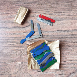 80年代80后90后铁皮老式小刀铅笔刀削笔刀老文具铁把刀