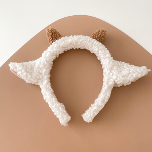 白敬亭同款可爱小羊发箍小羊角头箍搞怪卡通山羊发卡甜美头饰发饰