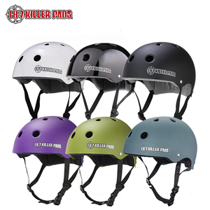 美国187Killerpads儿童成人轮滑长板滑板运动头盔安全电动车帽子
