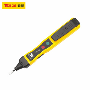 波斯工具 感应测电笔 带蜂鸣验电笔直流电交流电蜂鸣BS453104