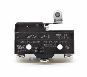 Z-15GW22613-B欧姆龙OMRON行程限位微动按钮开关Z-15GW22613-B