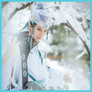 现货 剑三剑网三燕云长歌门成男琴爹cos男装