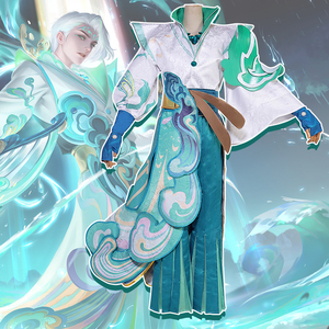 东游记 王者荣耀 诸葛亮时雨天司cos服 征集来图定做