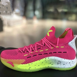 安踏kt5夏季复活节低帮 篮球鞋汤普森五代球鞋 主场战靴加大码