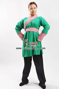 古代汉服村民服装古装汉朝妇女粗布麻衣服饰群众演员平民百姓出租