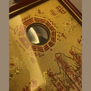 麒麟山海镇挂件室内室外双麒麟山海镇家居摆件挂饰