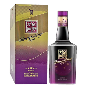 为爱而生全兴大曲紫罗兰五星级浓香型纯粮食酒52度500ml