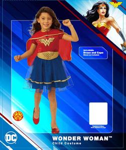 短袖神奇女侠女童装 Wonderwoman 全套包装，衣架包装