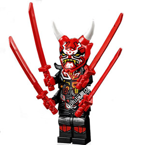 乐高幻影忍者鬼面人仔