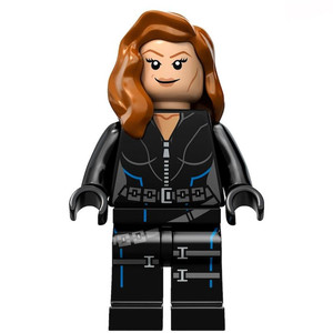 lego 乐高 超级英雄 人仔 sh035 黑寡妇 6869 2012版