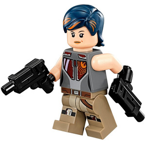 lego 乐高 星球大战 人仔 sw616 sabine 萨宾 含武器 75090 75106