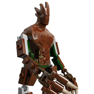 lego 乐高 超级英雄 银河护卫队 拼装人仔 树人 格鲁特 76020