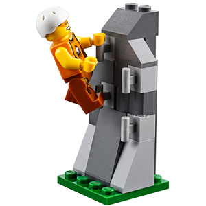 lego 乐高 城市系列 人仔 cty917 攀岩 登山 运动 含场景 60202