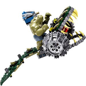 lego 乐高 超级英雄 人仔 鳄鱼杀手 sh280 原封 载具选配 76055
