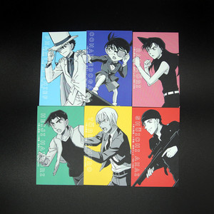 一套六张包邮侦探柯南卡名片安室透服部平次赤井秀一怪盗基德名片