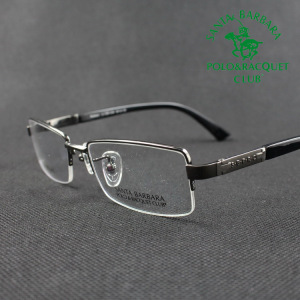 b.polo圣大保罗眼镜框 男款商务超轻纯钛全框近视眼镜架s.1127