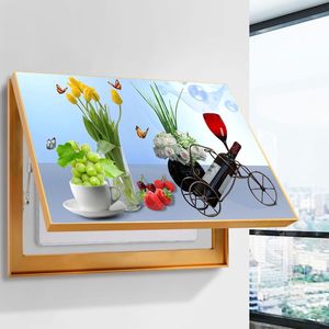 墙壁电闸盒装饰