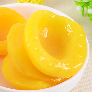 出口韩国糖水黄桃罐头425g* 1罐装糖水罐头韩文出口韩国水果罐头