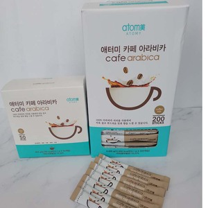 韩国atomy艾多美速溶阿拉比卡咖啡摩卡三合一咖啡粉50条200条盒装