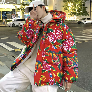 网红棉袄男抖音