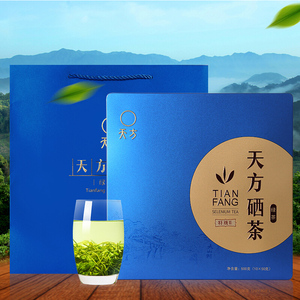 安徽天方富硒绿茶叶特级II牯牛降野茶2024年新茶春茶叶仙寓山绿茶