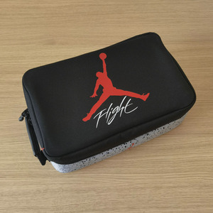 nike耐克飞人乔丹airjordan白水泥aj4经典鞋盒包球鞋手提包收纳袋