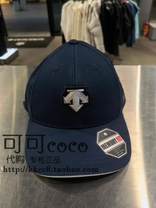 descente迪桑特专柜正品男女同款休闲生活旅游运动帽子d0433scp64