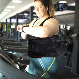 胖子减肥营运动护腰带跑步腰围训练腰托健身大码收肚子赘肉束腰夏