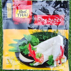 丽尔泰春卷皮泰国料理米纸卷透明水晶薄饼皮油炸点心rice paper