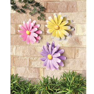 轻奢创意铁艺壁挂 阳台布置墙面装饰花园庭院户外墙壁挂件带风转