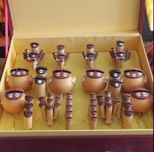 观赏鸽尾哨老北京鸽哨非物质文化遗产"林"字款鸽哨一盒收藏佳品