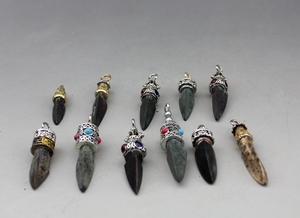 车挂挂坠挂饰菩提金刚杵战汉青铜古箭头汽车纯铜工艺青铜考古箭头