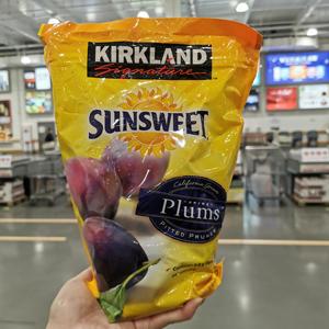 美国kirkland科克兰加州西梅1580g无核蜜饯话梅costco代购 包邮