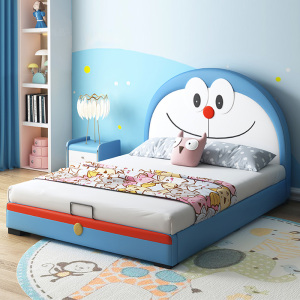 luskstar0淘宝可爱卡通小猪女童梦幻公主床男童小孩单人床1米5实木