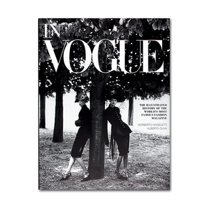 现货包邮 英文原版 in vogue 《vogue》杂志经典时尚摄影照片回顾