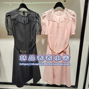 洁兰慕 GEROLAMO 2023年夏季新款时尚优雅气质连衣裙GLOPD2309K