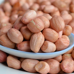 白皮花生带皮白花生仁花生米五谷杂粮煮粥豆浆500g5斤包邮