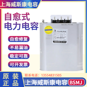 威斯康自愈式并联电力电容器BSMJ0.45-30-3 30kvar0.4KV20 25KVAR