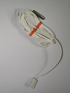 东贝冰箱温度传感器三洋冰柜柜温探头天虹雪柜热敏电阻10k线长2米