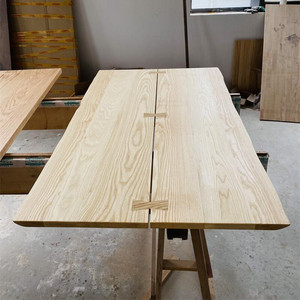 实木板橡木板材料定制黑胡桃桌子大桌面板茶台樱桃木原木吧台面板