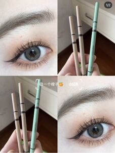 flortte 花洛丽亚花洛莉亚双头精细眉笔 颜色自然显色度佳 初学者