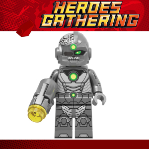 兼容乐高超级英雄dc正义联盟kf1255钢骨网格第三方拼装积木人仔