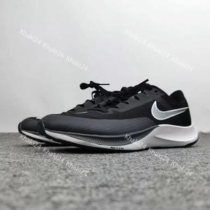 khaki24 nike airzoom黑白轻便透缓震回弹舒适休闲跑鞋ct2405-001