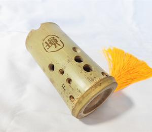 幽兰竹埙素颜精制八孔十孔演奏专业初学古朴口袋舞台竹筒民族乐器