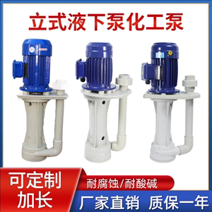 槽内泵 塑料PP泵 液下泵 可空转立式泵 脱硫泵 喷淋塔水泵 液下泵