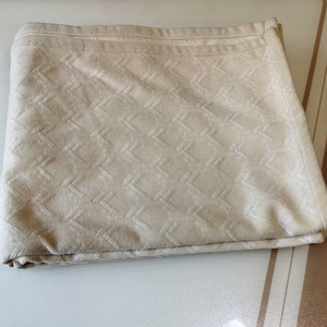 纯棉绒毯子保暖柔软午睡空调床上用办公室毛巾被卧室简约紫色床单