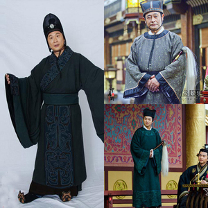 00毕页纪淘宝新郎古装头饰皇帝王爷头冠帽子唐朝太子宰相男冠摄影
